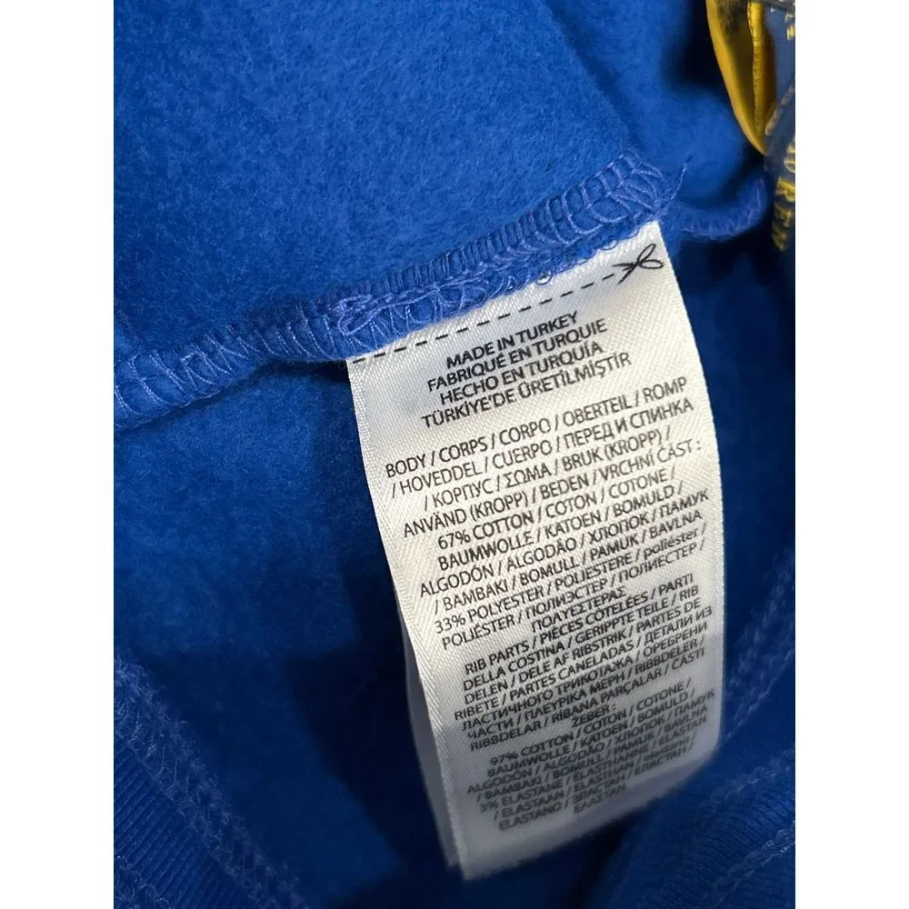 Polo Ralph Lauren Boys Blue‎ Sweatpants with Paint Logo Size XL